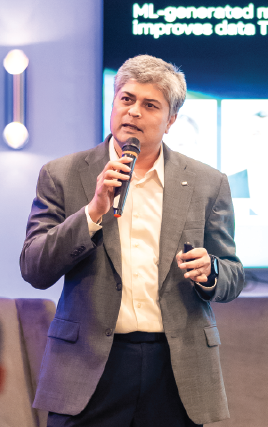 Speaker presenting